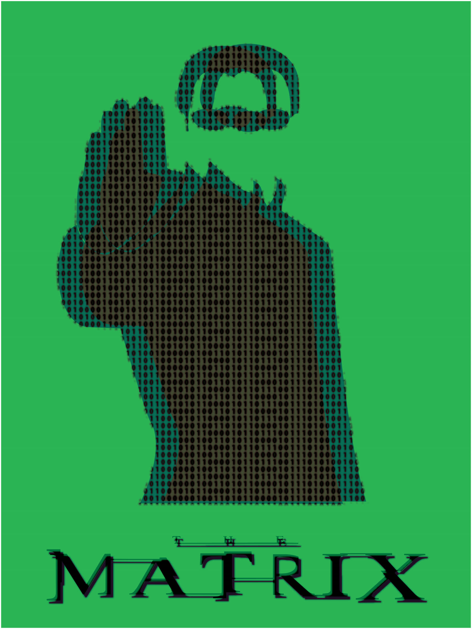 Постер Дизајн Matrix