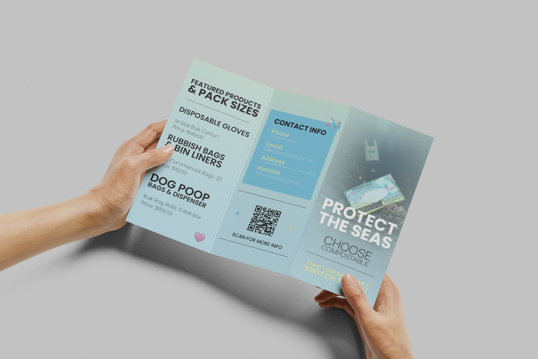 Brocure Side 2 Example Mockup