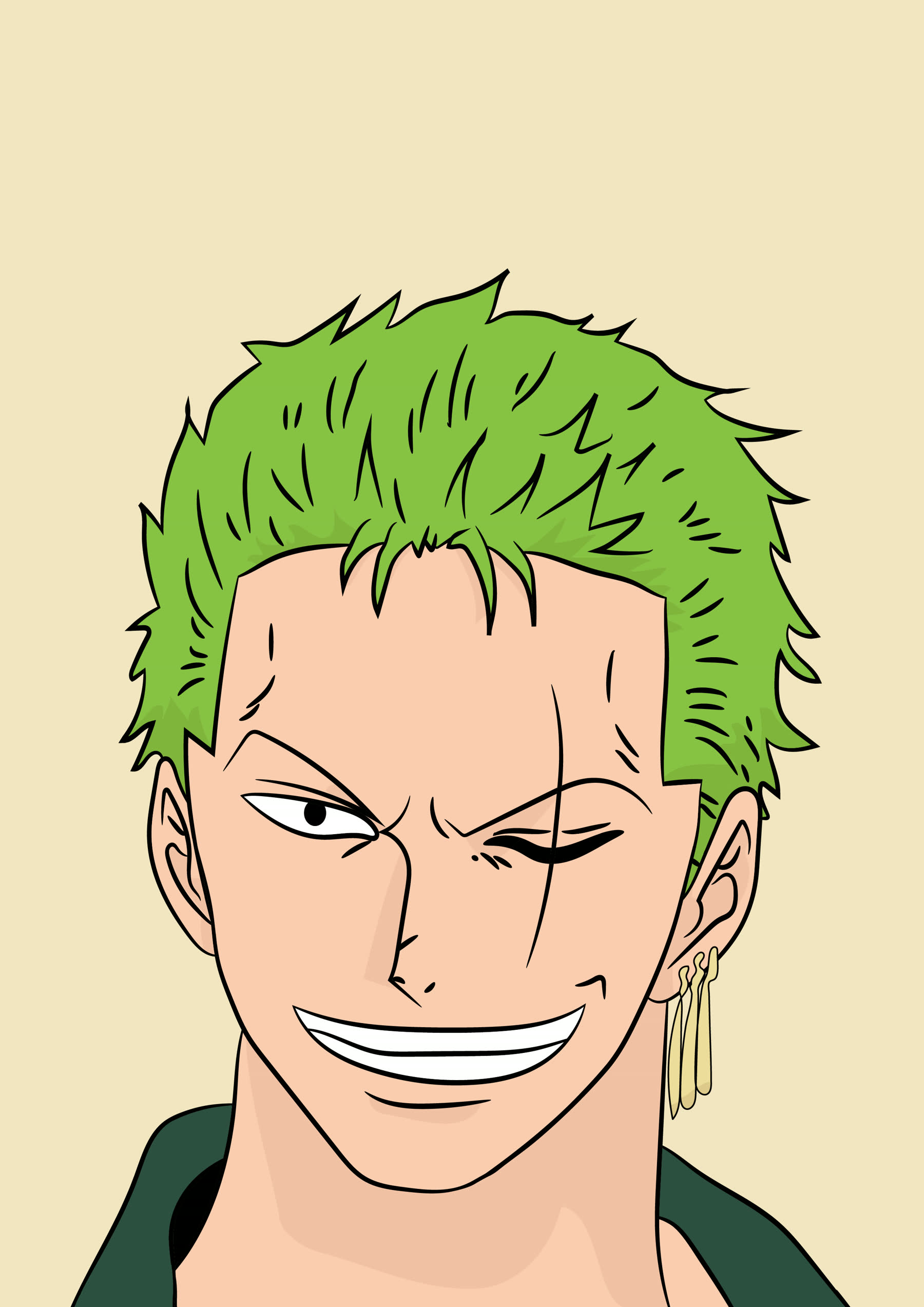 Портрет Roronoa Zoro 01